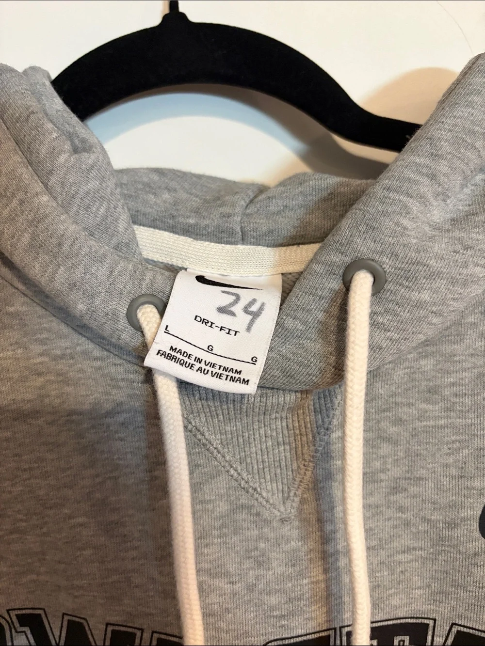 Nike Gray Iowa State Pullover Hoodie